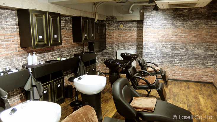 美容室（ヘアサロン）juno hair＆eyelashの施工写真